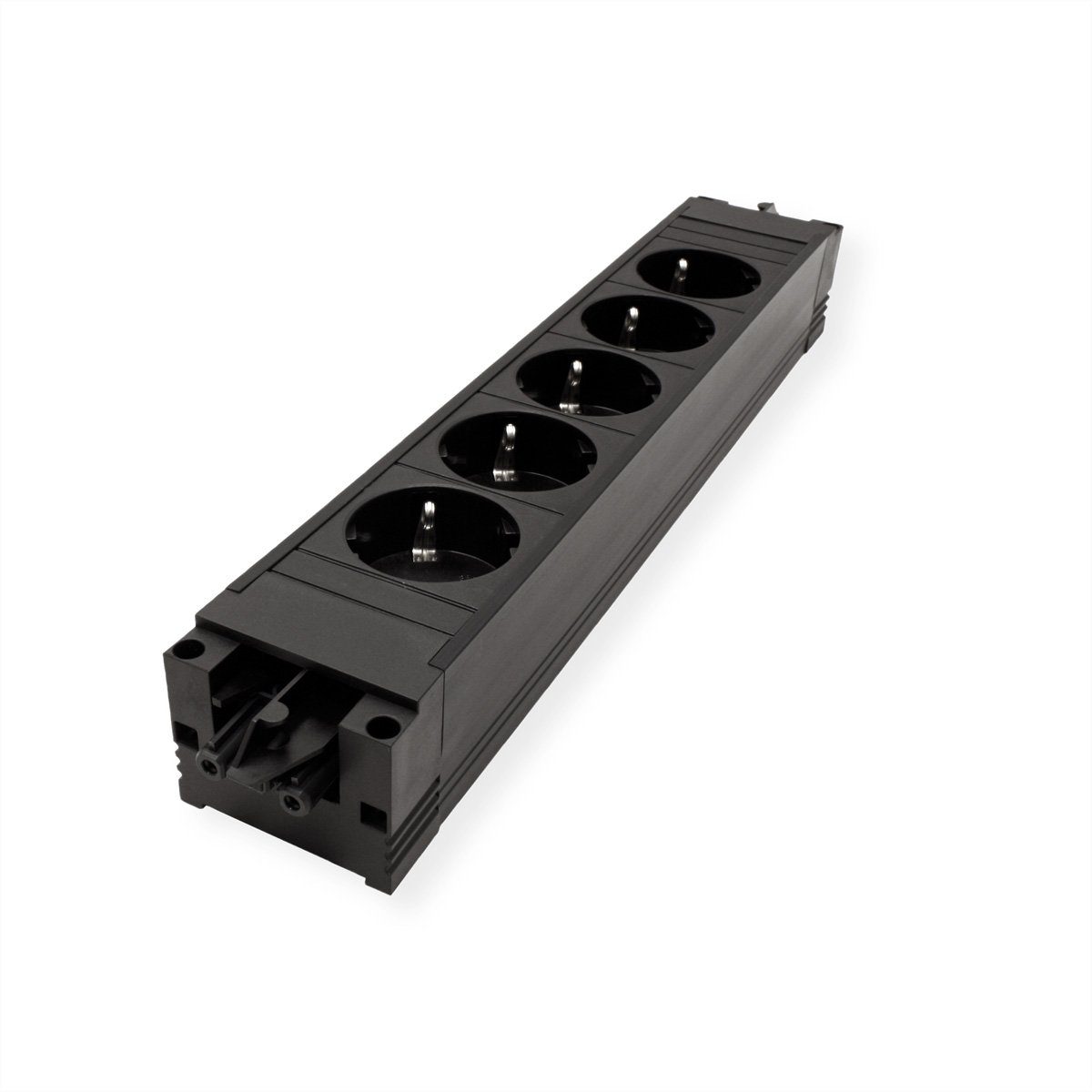 Bachmann STEP BASE Schutzkontakt Steckdosenleiste (Kabellänge 0 m), 5x CEE7/3