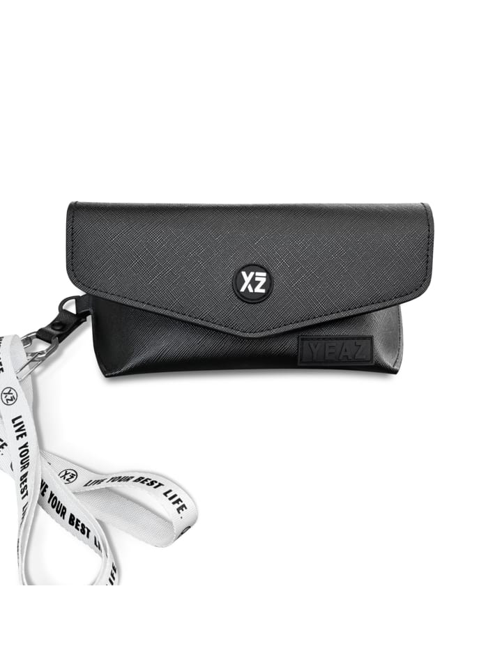 YEAZ SUNVIBE Sport-Sonnenbrille Black/Silver in schwarz / silber günstig kaufen onesize