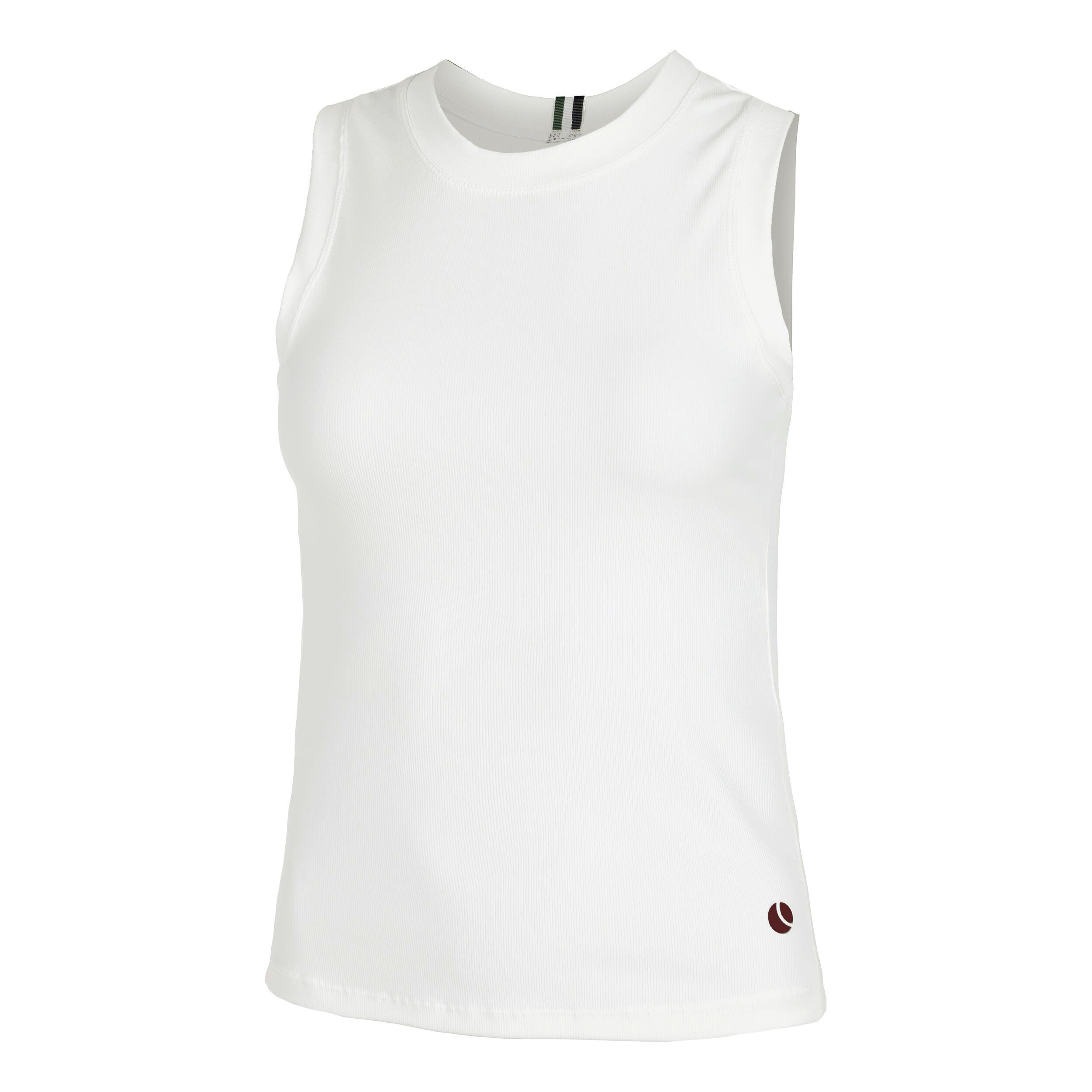 Ace Rib Pocket Tank-Top Damen - Weiß
