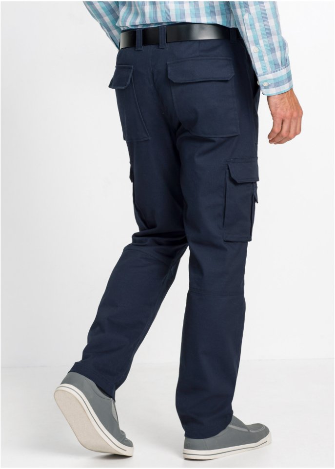 Cargohose mit Teflonausrüstung, Straight