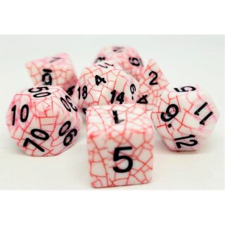 Würfelset: Spider Red (7)