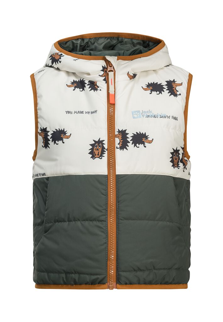GLEELY INS HOODED VEST K Outdoor-Weste Kinder