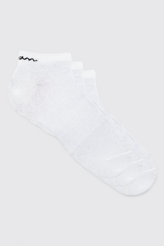3er-Pack Man Signature Sneaker-Socken