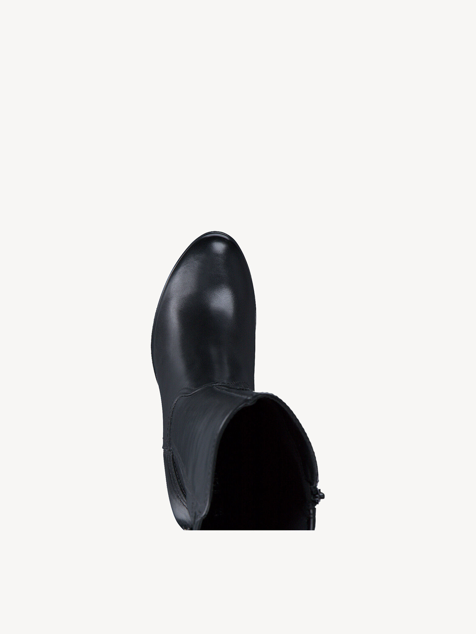 Bottes en cuir - noir