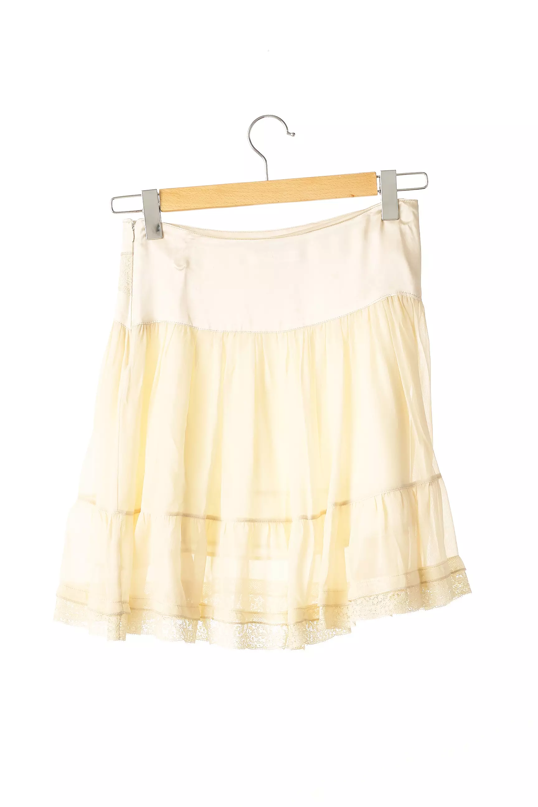 Sandro Jupes Courtes Femme couleur beige