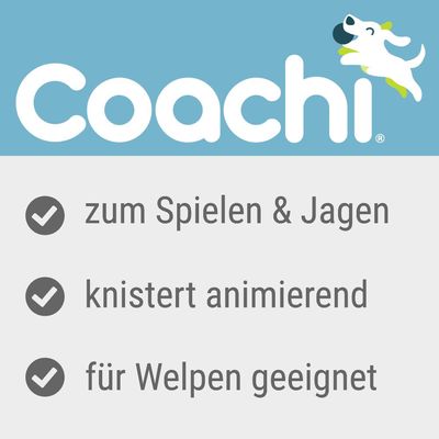 Coachi Hundespielzeug Chase & Crinkle