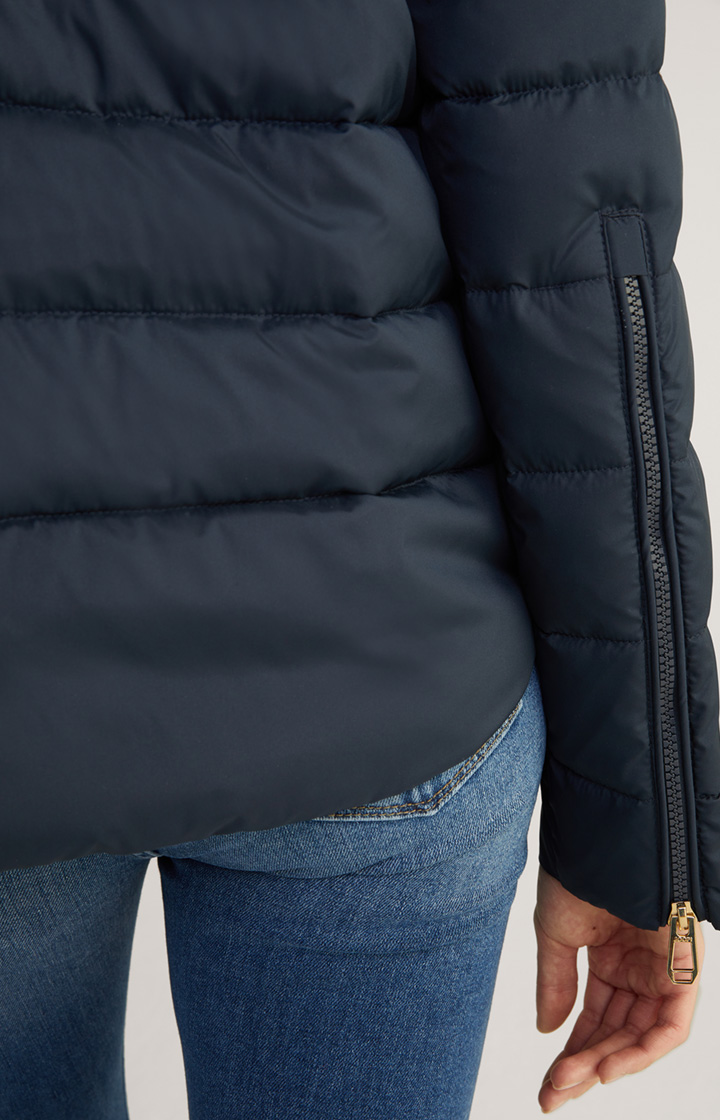 Steppjacke in Navy