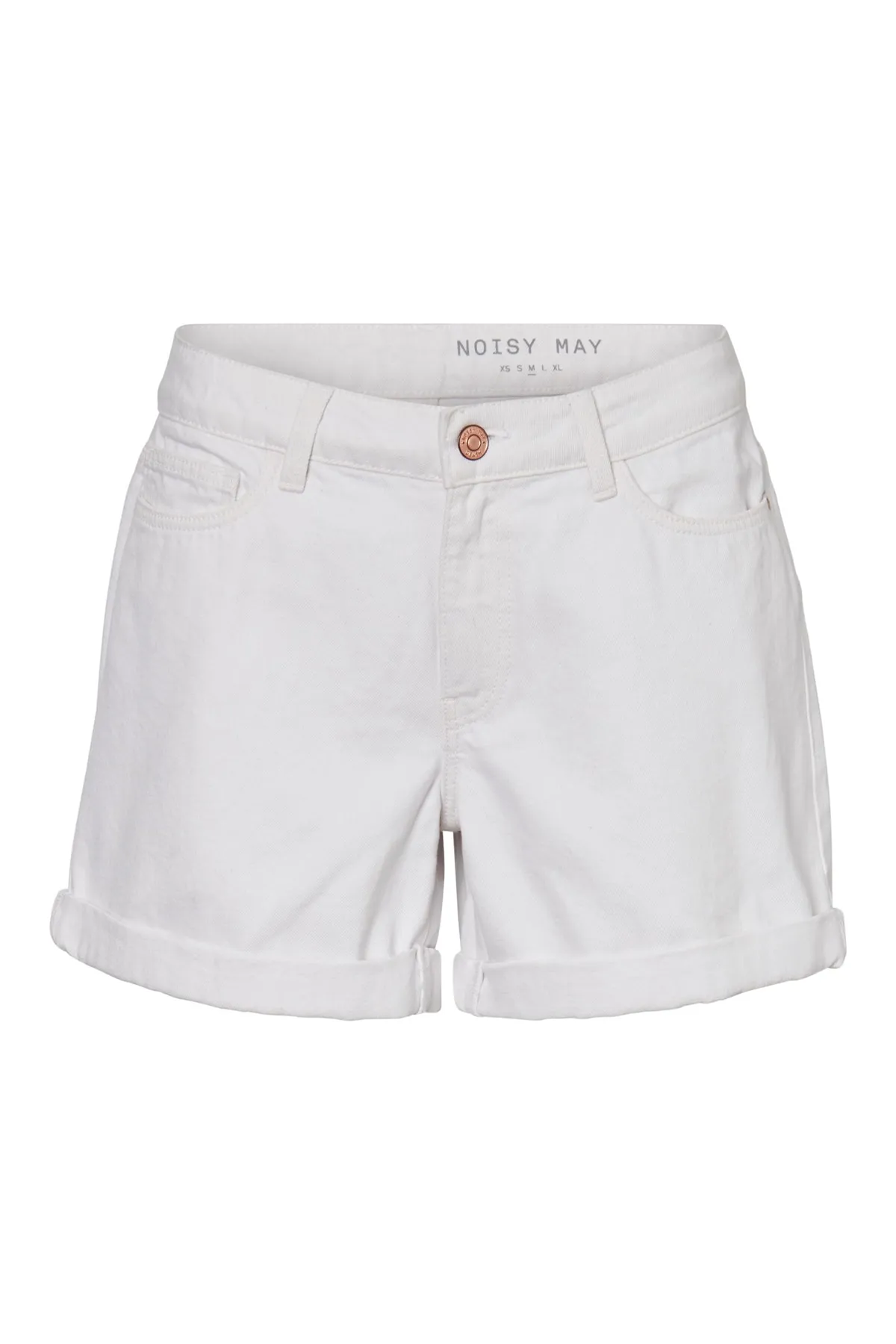 Noisy May  Shorts - Weiß - Mittlerer Bund