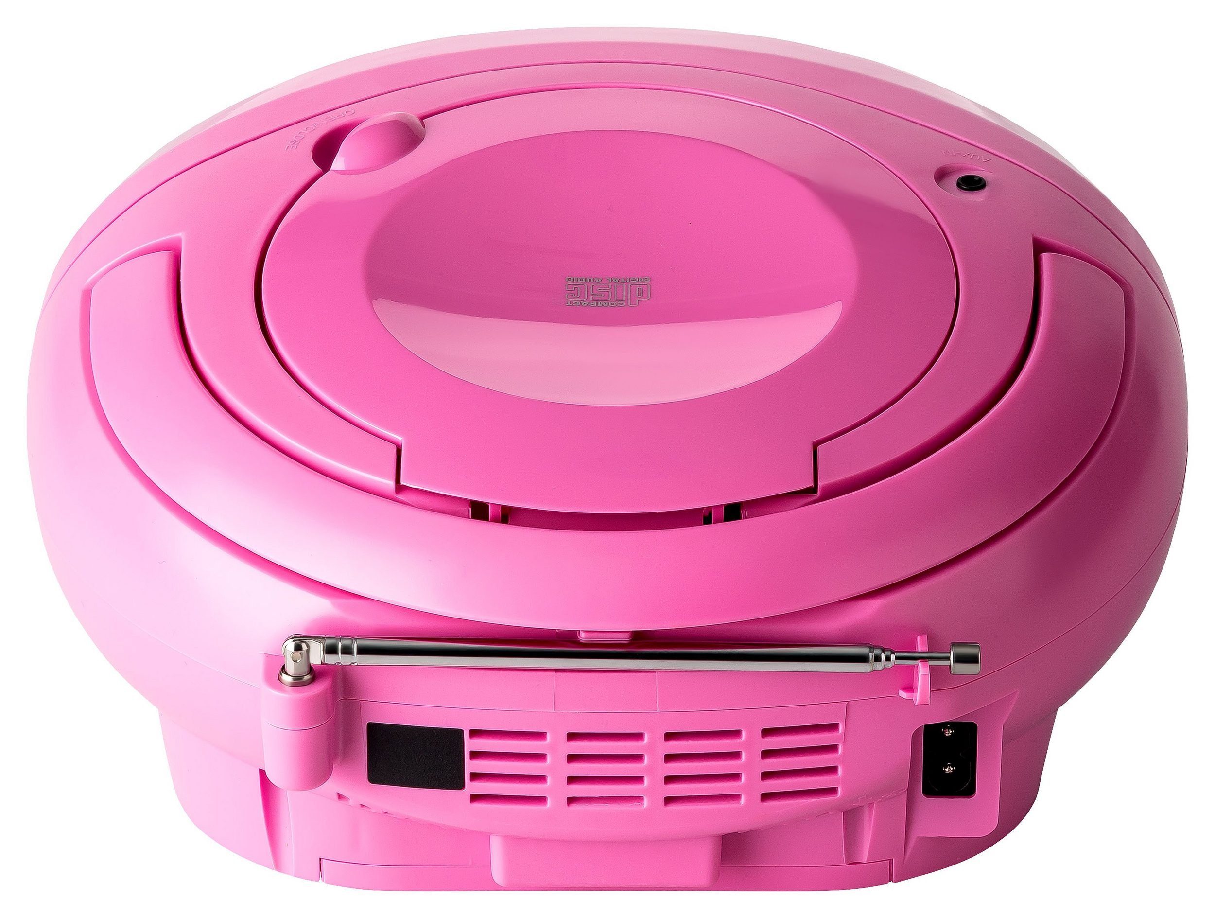 Reflexion CDR614 Boombox (UKW PLL Stereo Radio, CD-Player mit Radio, 16,00 W, Programmier-Funktion (CD: 20 Tracks)