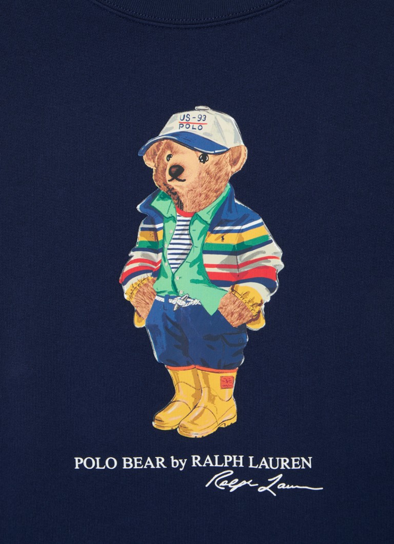 Pulover cu logo-ul Ralph Lauren imprimat