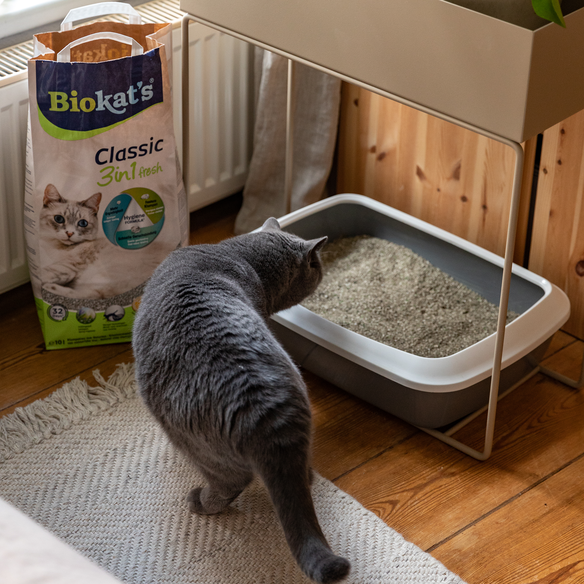 Biokat's Katzenstreu Biokat's classic fresh 3in1 18 l