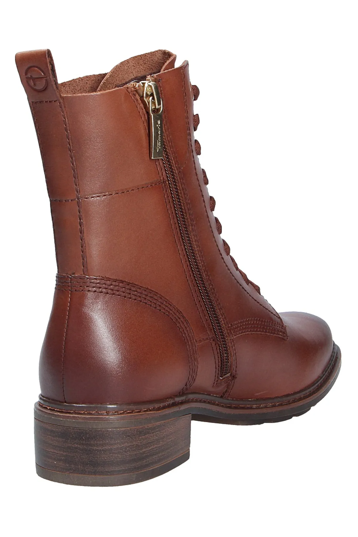 Tamaris  Stiefelette - Braun - Blockabsatz