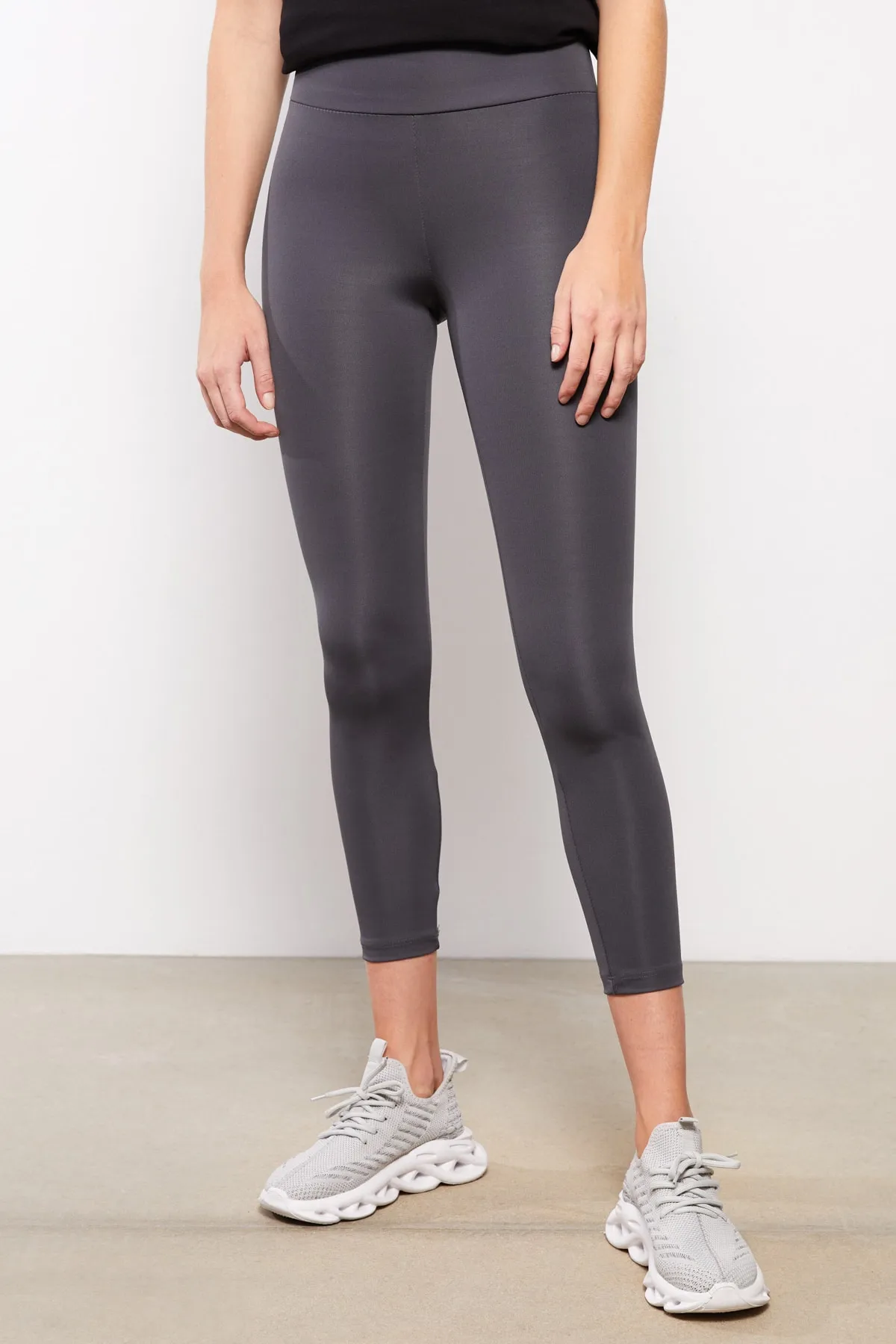 LC Waikiki  Leggings - Grau - Mittlerer Bund