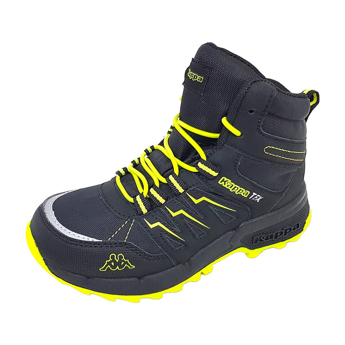 Kappa Doxford 261065 Schwarz 1133 black/ lime