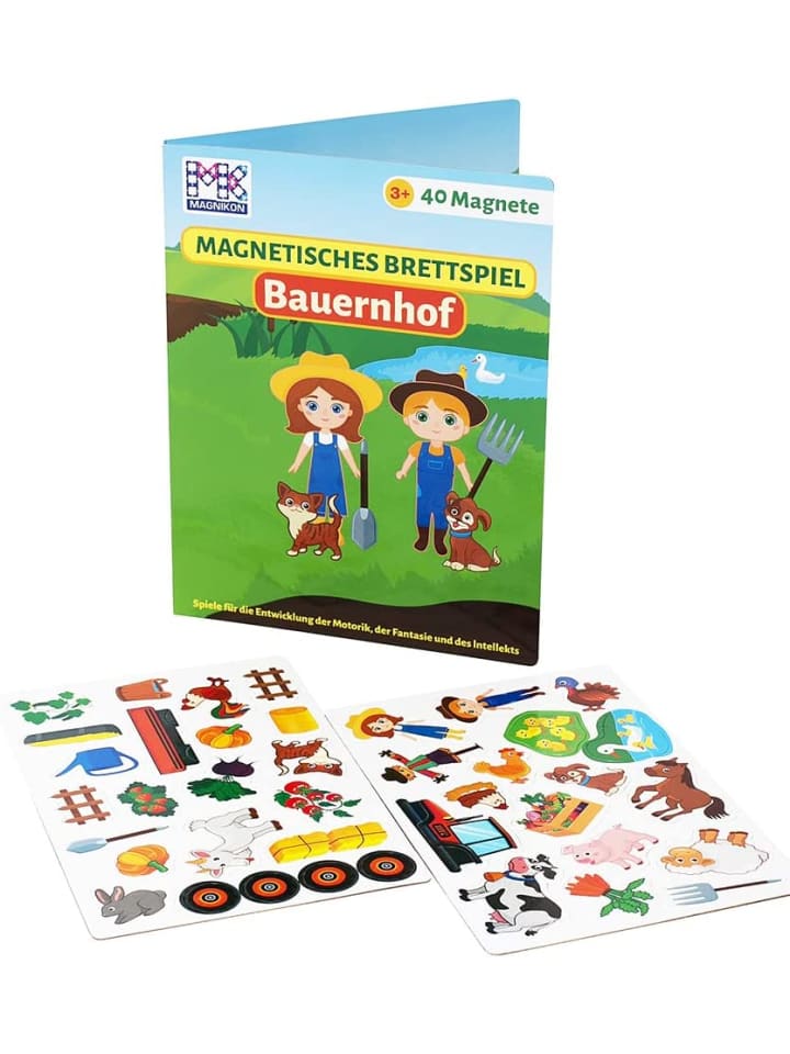 MAGNIKON Magnetspiel “Bauernhof” 40 Magnete- ab 3 Jahren günstig kaufen onesize