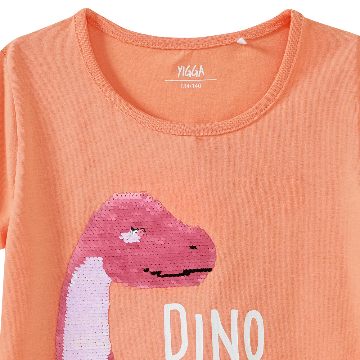 Mädchen T-Shirt mit Wendepailletten