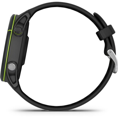 FORERUNNER® 255 MUSIC SCHWARZ MIT SCHNELLWECHSEL-SILIKONARMBAND 22 MM