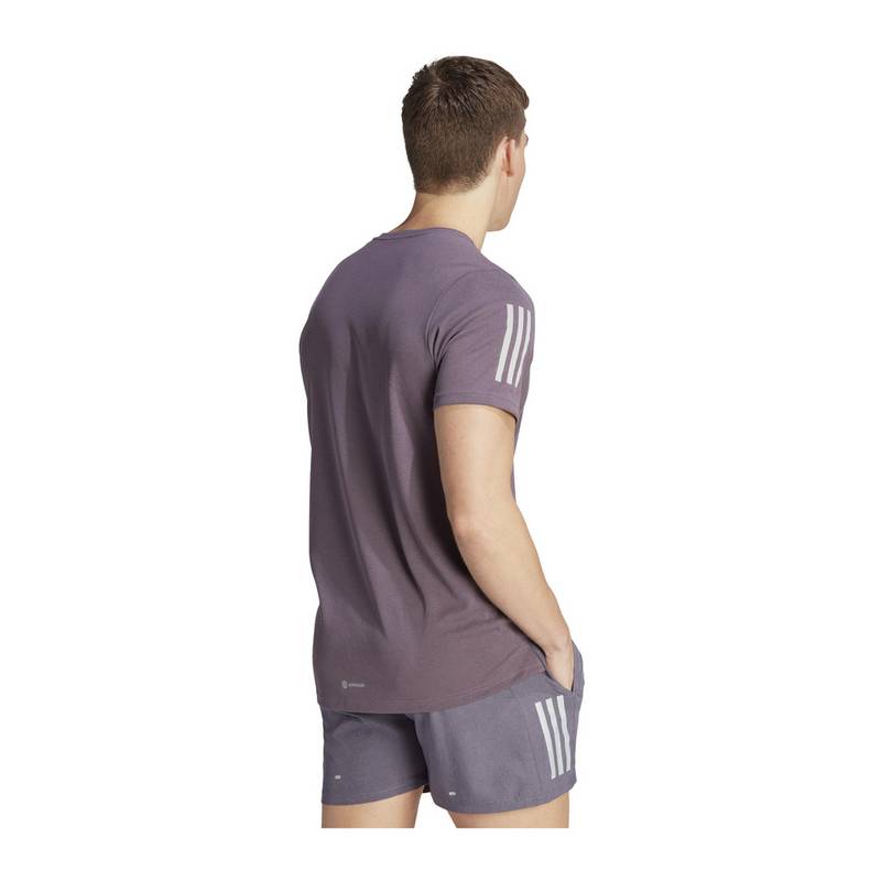 adidas Own The Run Heather T-Shirt Laufshirt Herren