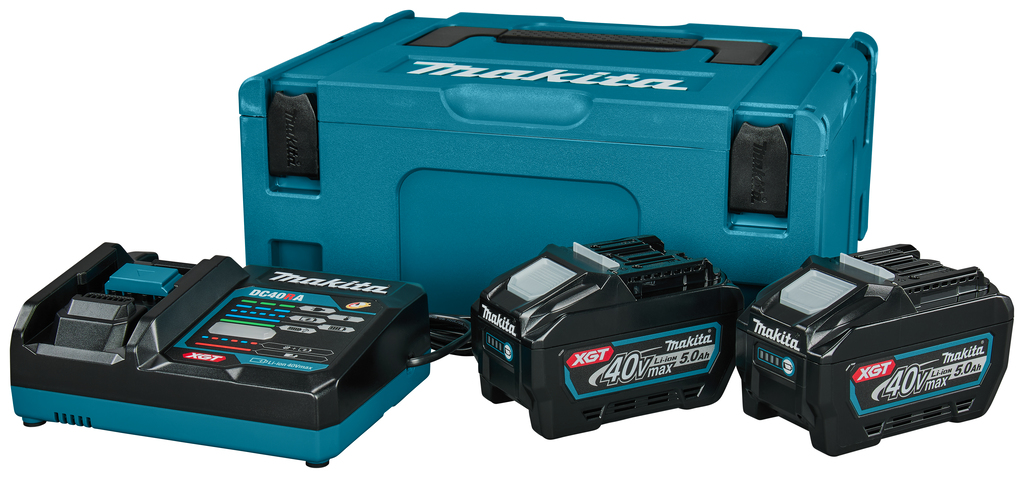 Accessoires Makita 191V35-5 XGT Kit de démarrage DC40RA / 2x BL4050F