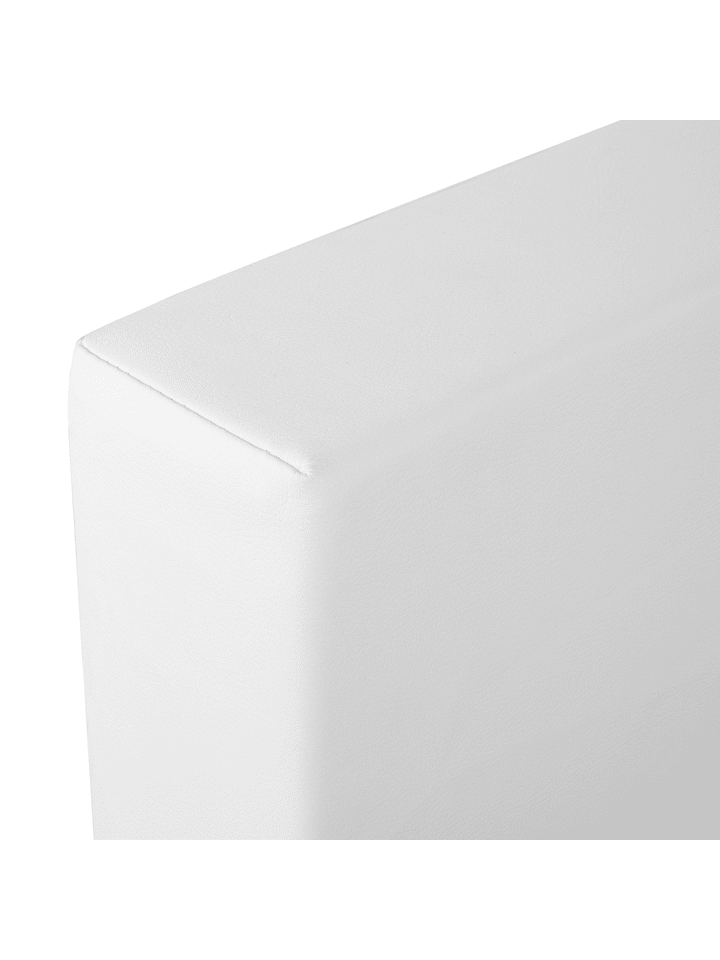 Beliani Doppelbett ZEN in Heller Holzfarbton/Weiß - (W) 308 x (H) 86 x (L) 229 cm günstig kaufen onesize