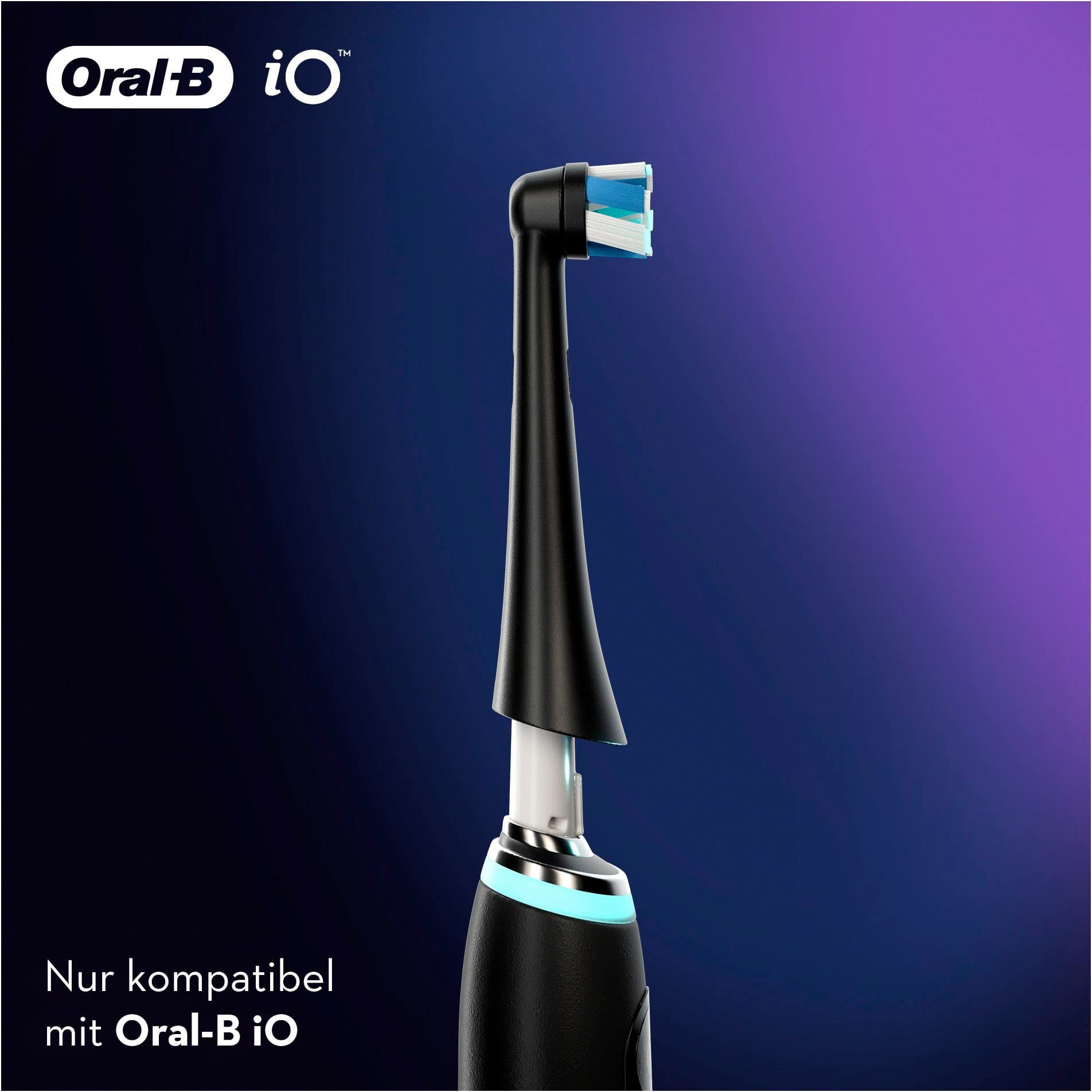 Oral-B Aufsteckbürsten iO Ultimative Reinigung BLACK, iO Technologie