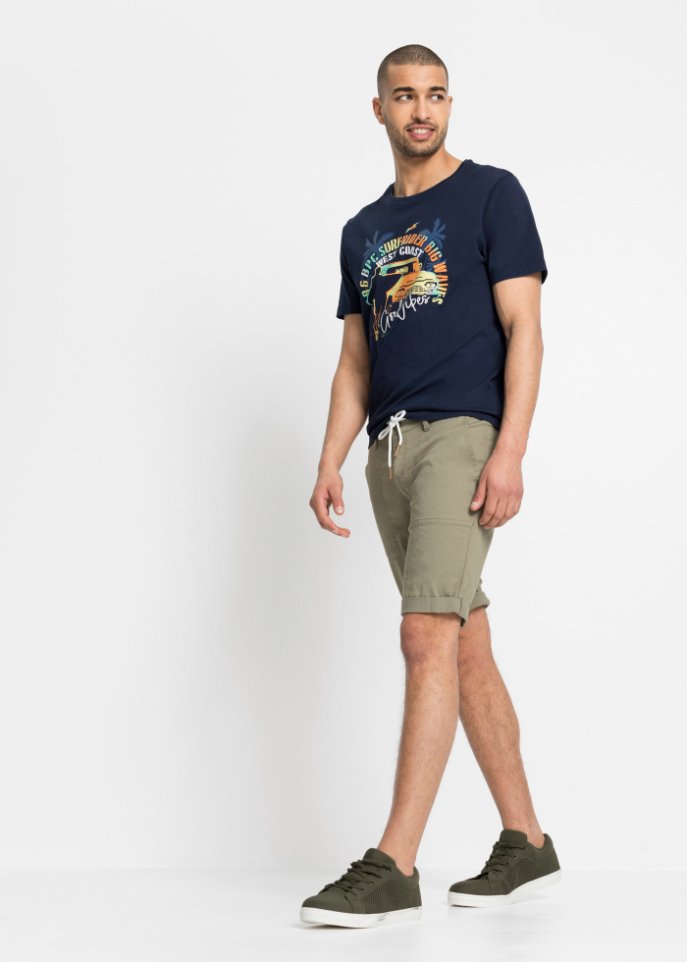 Stretch-Bermuda, Regular Fit