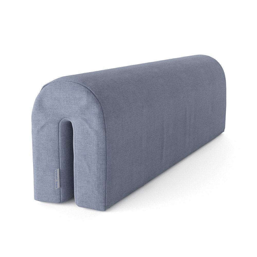 Bettumrandung Bettkantenschutz für Kinderbett Grau 70 cm VitaliSpa®, Höhe 20 mm, (1-tlg)
