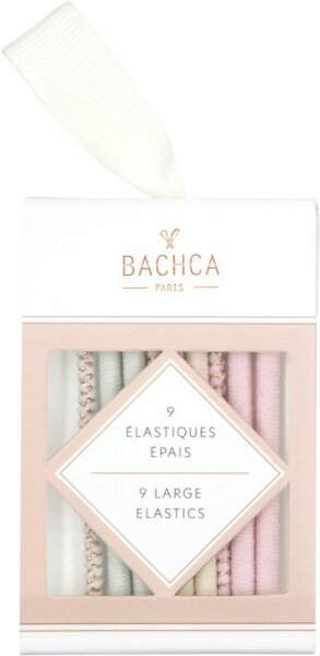 Bachca Gummibänder Nora Lurex Pastell Groß Haargummi