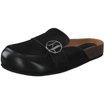 Karl Lagerfeld Odessa Brooch Mule in schwarz