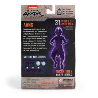 Avatar - Der Herr der Elemente BST AXN Actionfigur Aang Cosmic Energy 13 cm