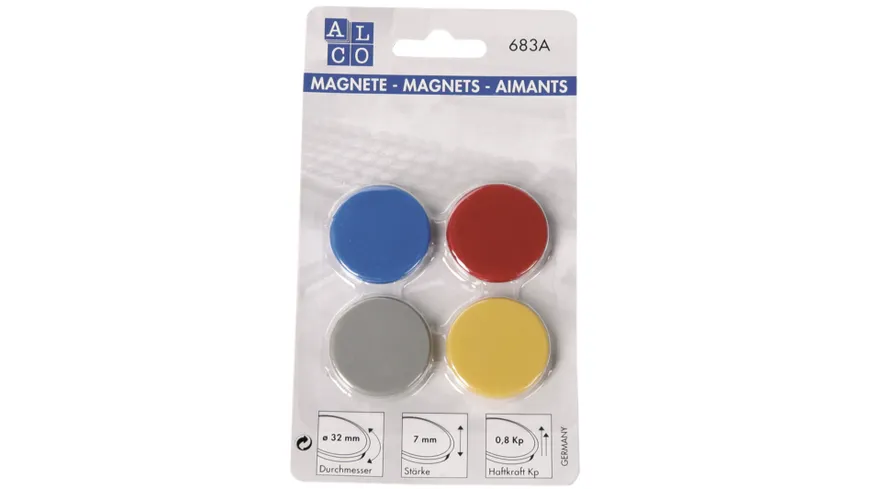 ALCO Magnete 32mm 4 Stck.