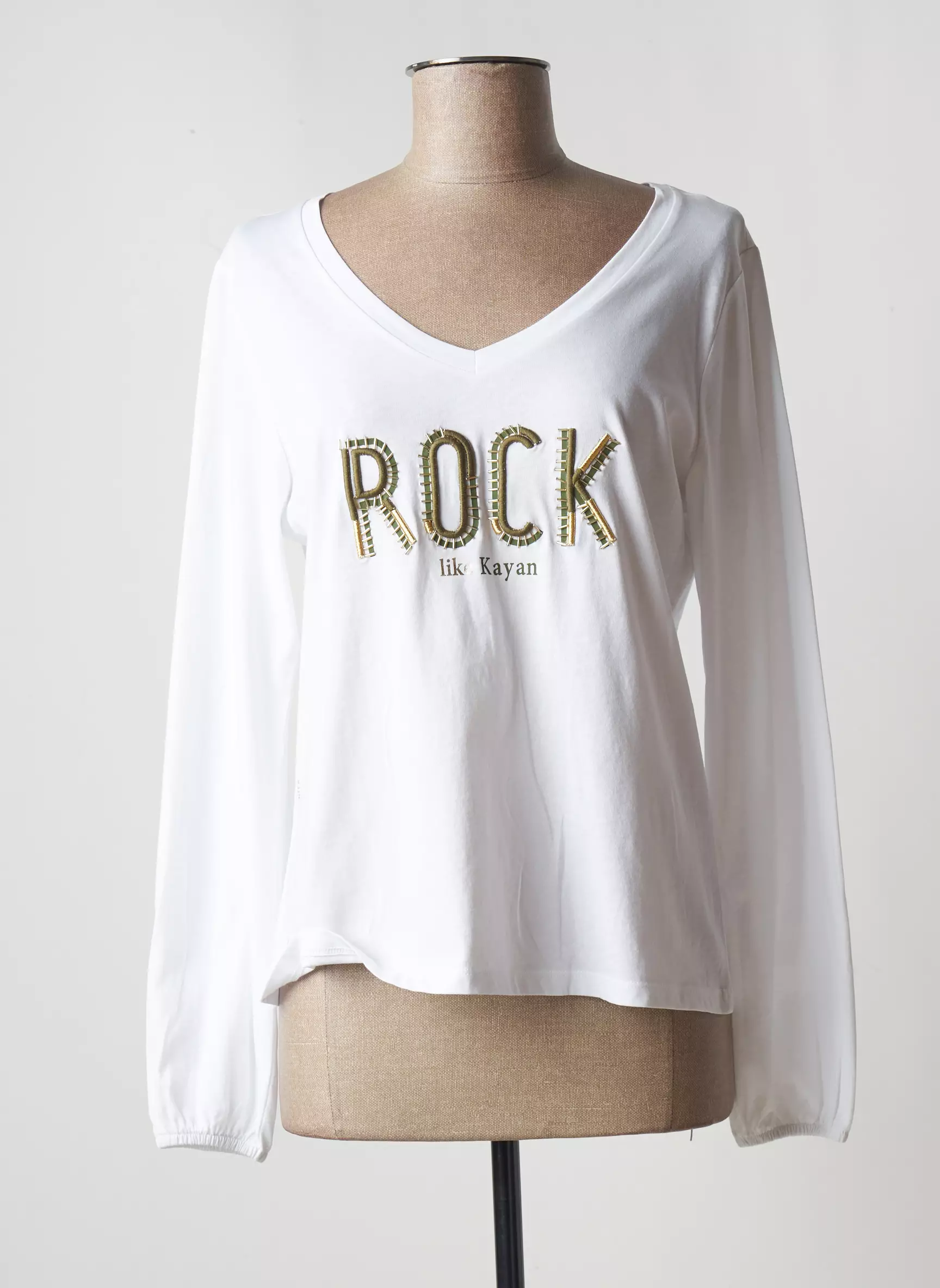 Eva Kayan Tshirts Femme couleur blanc