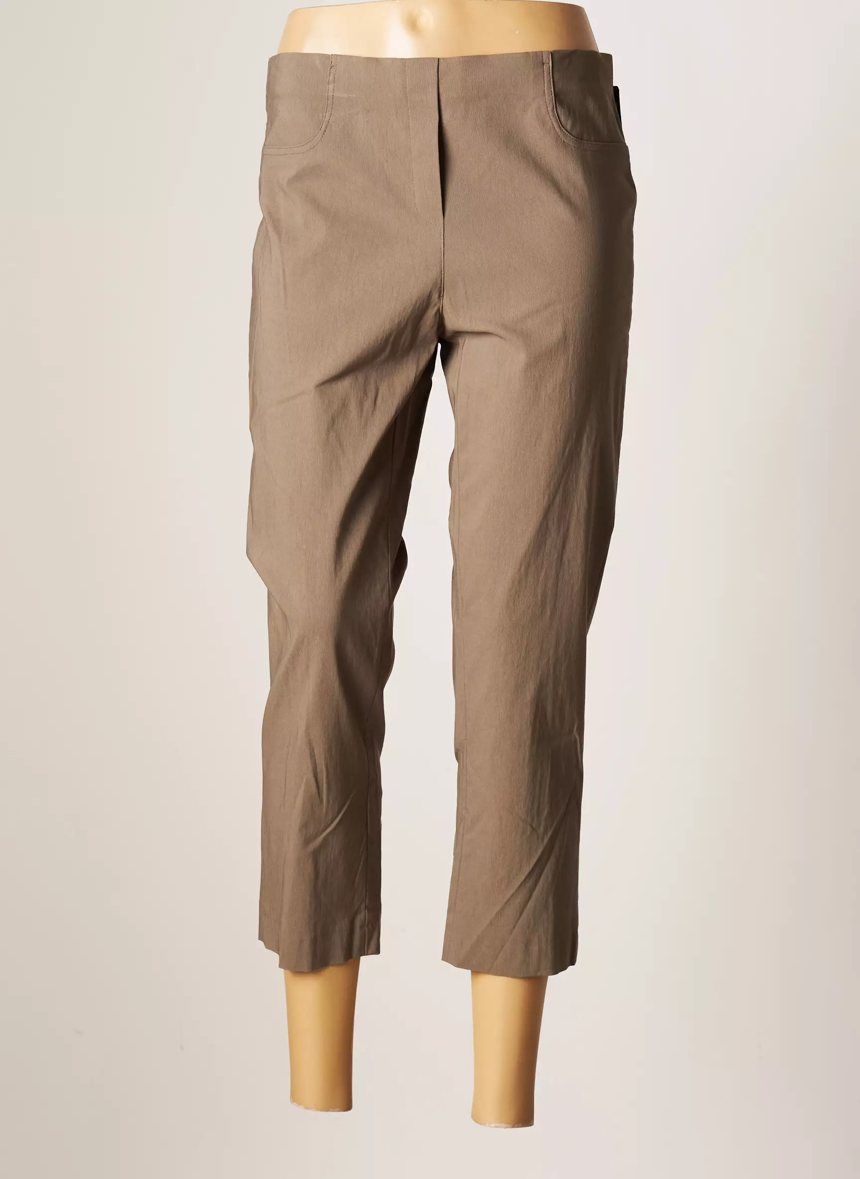 Lauren Vidal Pantacourts Femme couleur vert