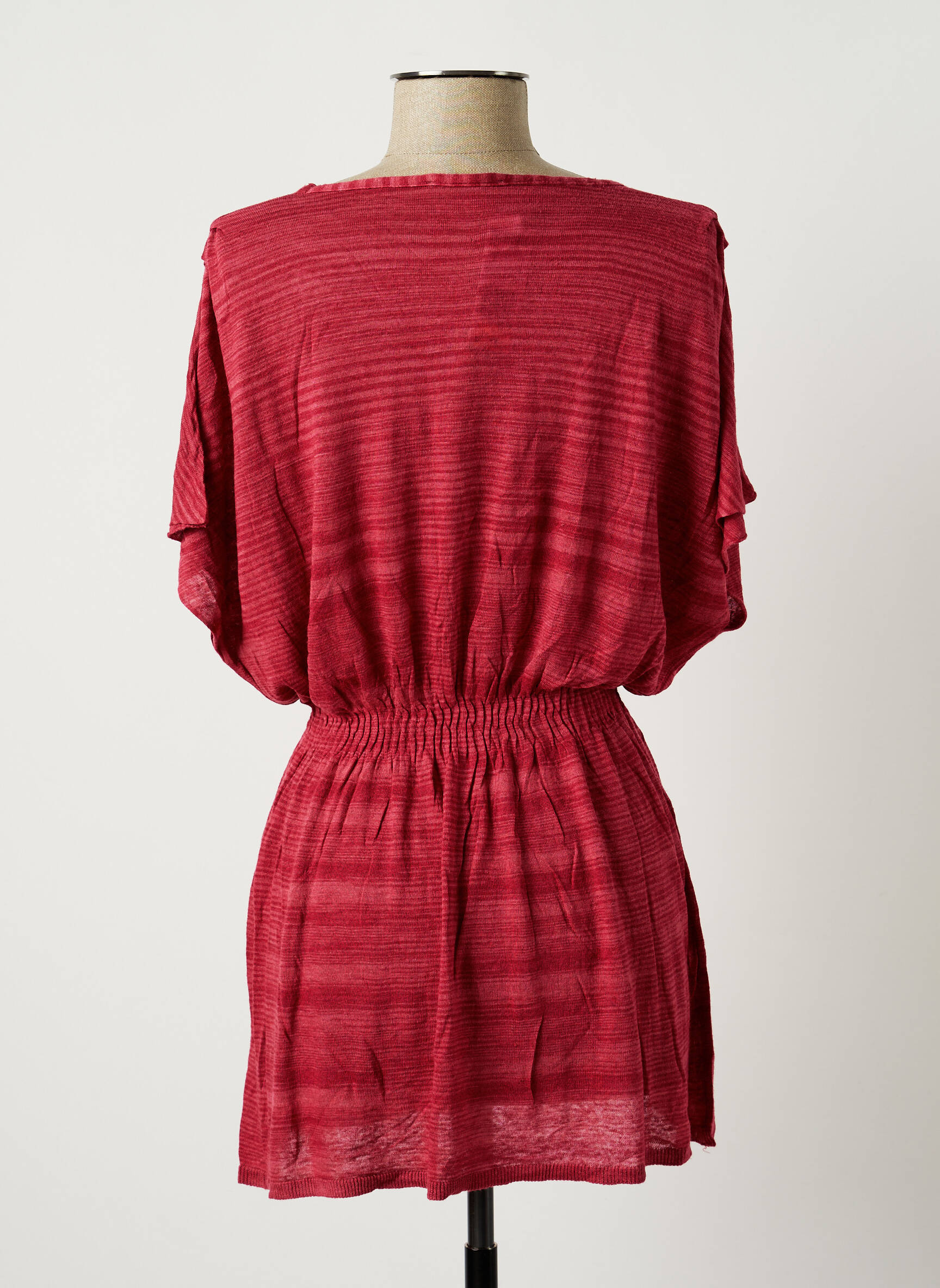 Sisley Tuniquemanchecourte Femme couleur rouge