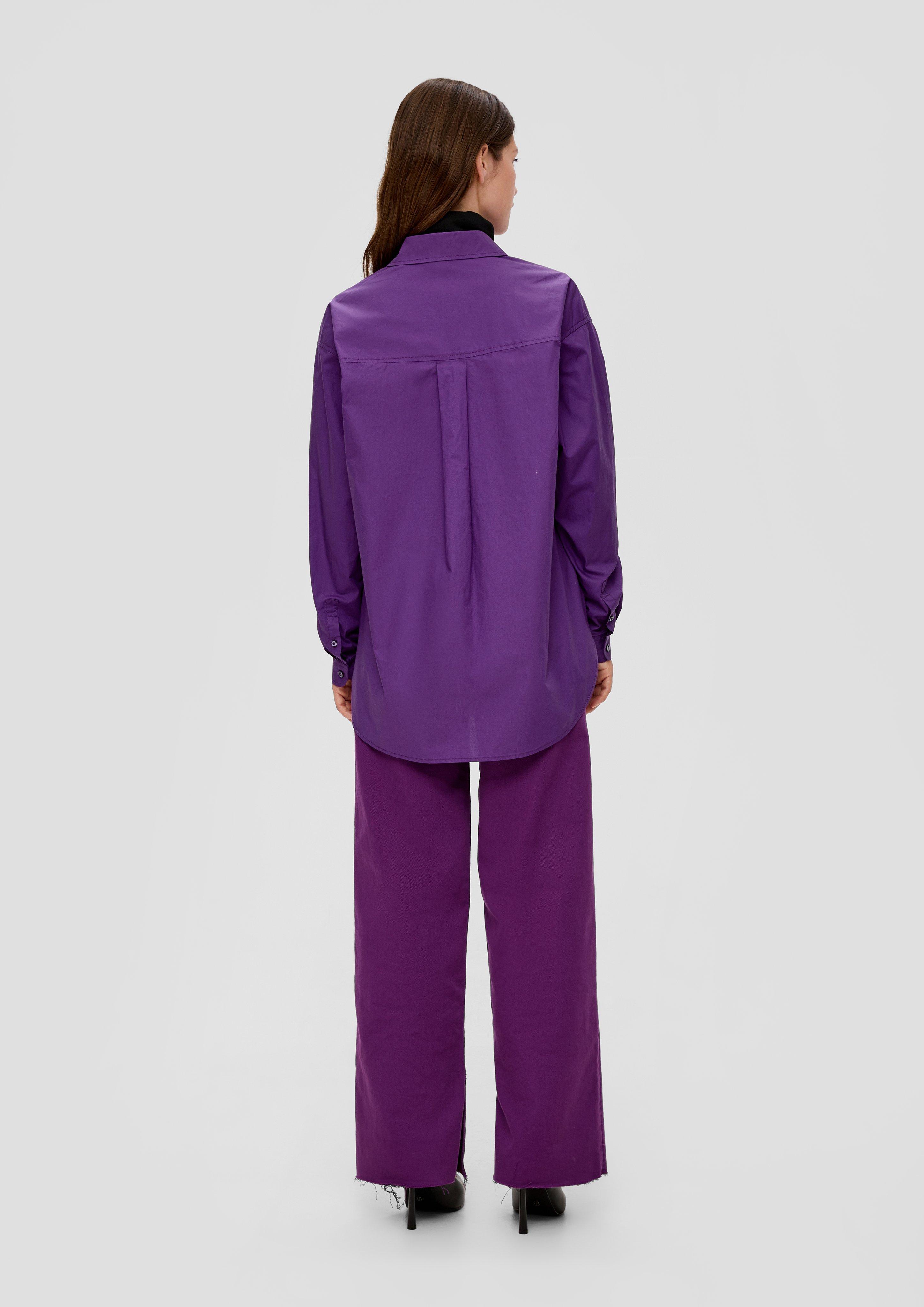 Oversized Bluse aus Baumwolle  2134352-4823