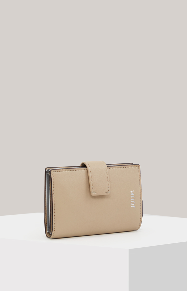 Leder-Karten-Etui Sofisticato C-Two in Beige