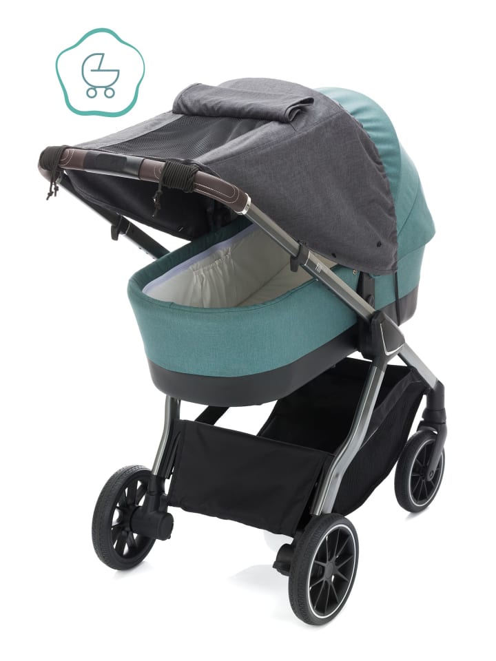 fillikid Fillikid Sonnenschutz Deluxe für Buggy und Sportwagen Exclusiv in Grau Melange günstig kaufen onesize