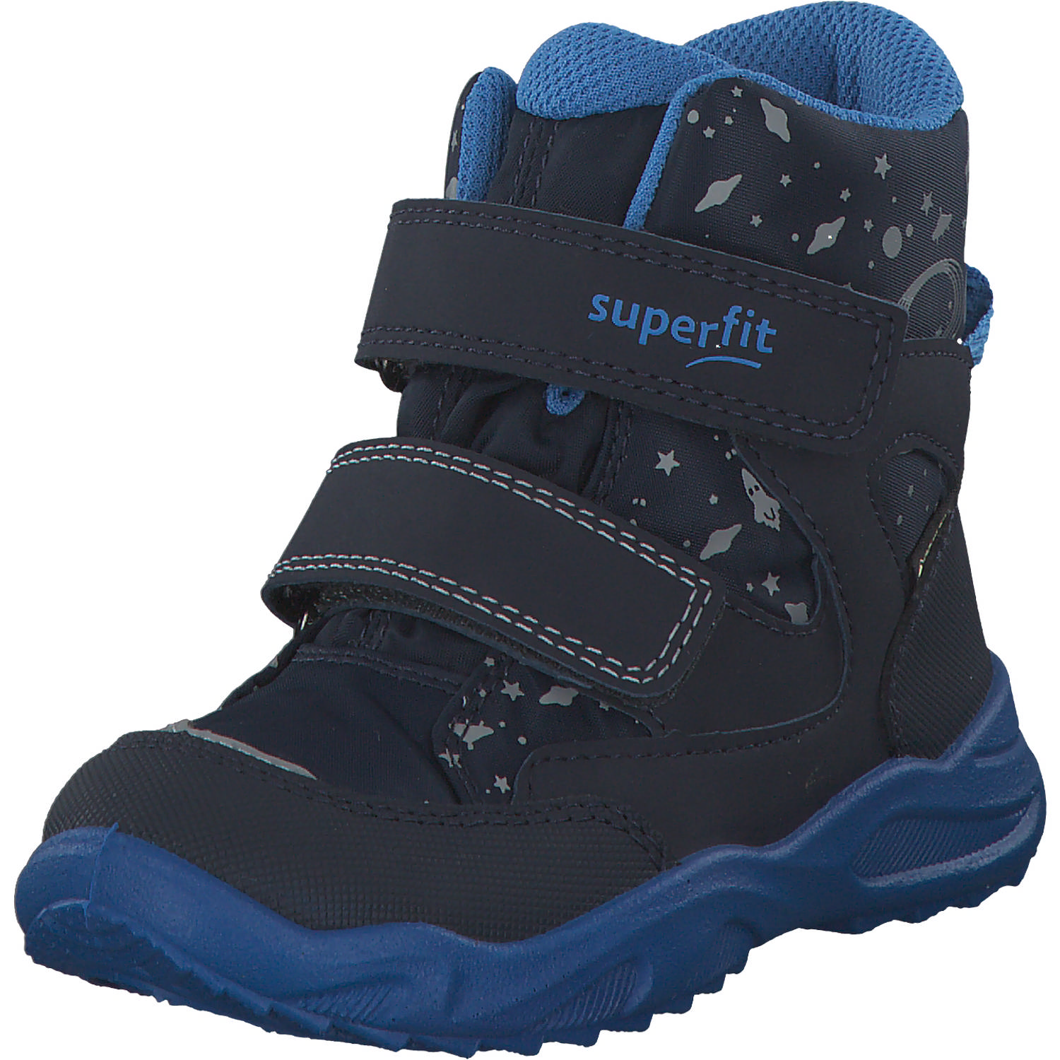 Superfit GLACIER 09236, Lauflernschuhe, Kinder, Blau