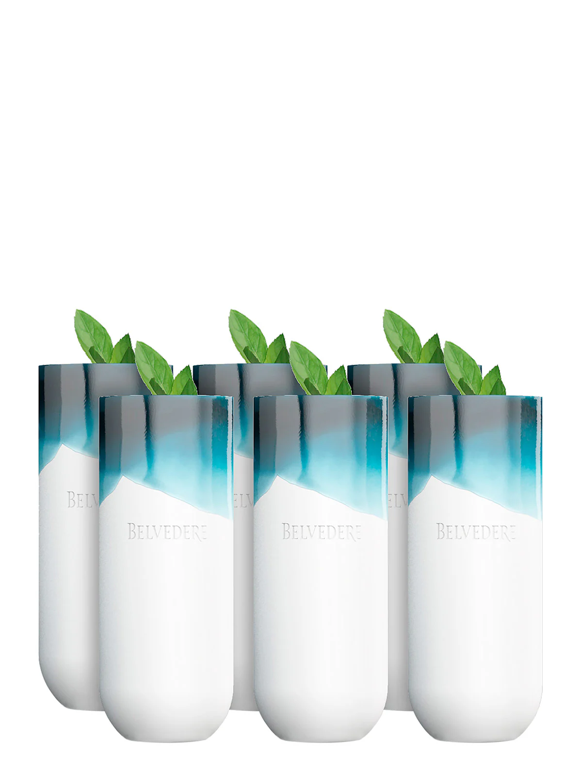 Belvedere Natural Signature Gläser - Set mit 6 Gläsern