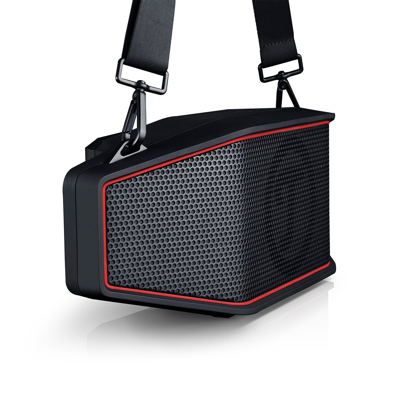 Teufel ROCKSTER CROSS Wireless Lautsprecher (Bluetooth, AUX, 30 W, Strahlwassergeschützt nach IPX5, Party-Modus, Freisprecheinrichtung)