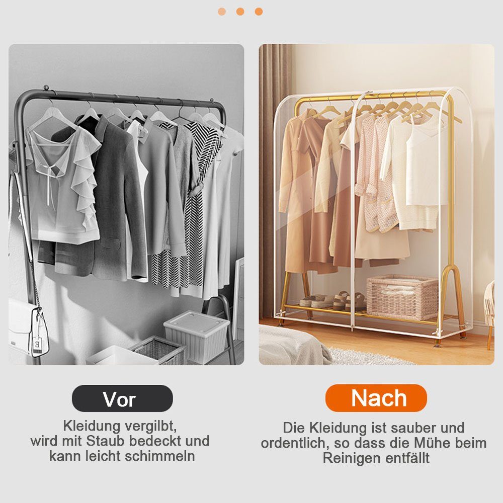 JOYOLEDER Kleidersack Hängende Kleidung staubdichte Abdeckung für Garderobe (1 St)