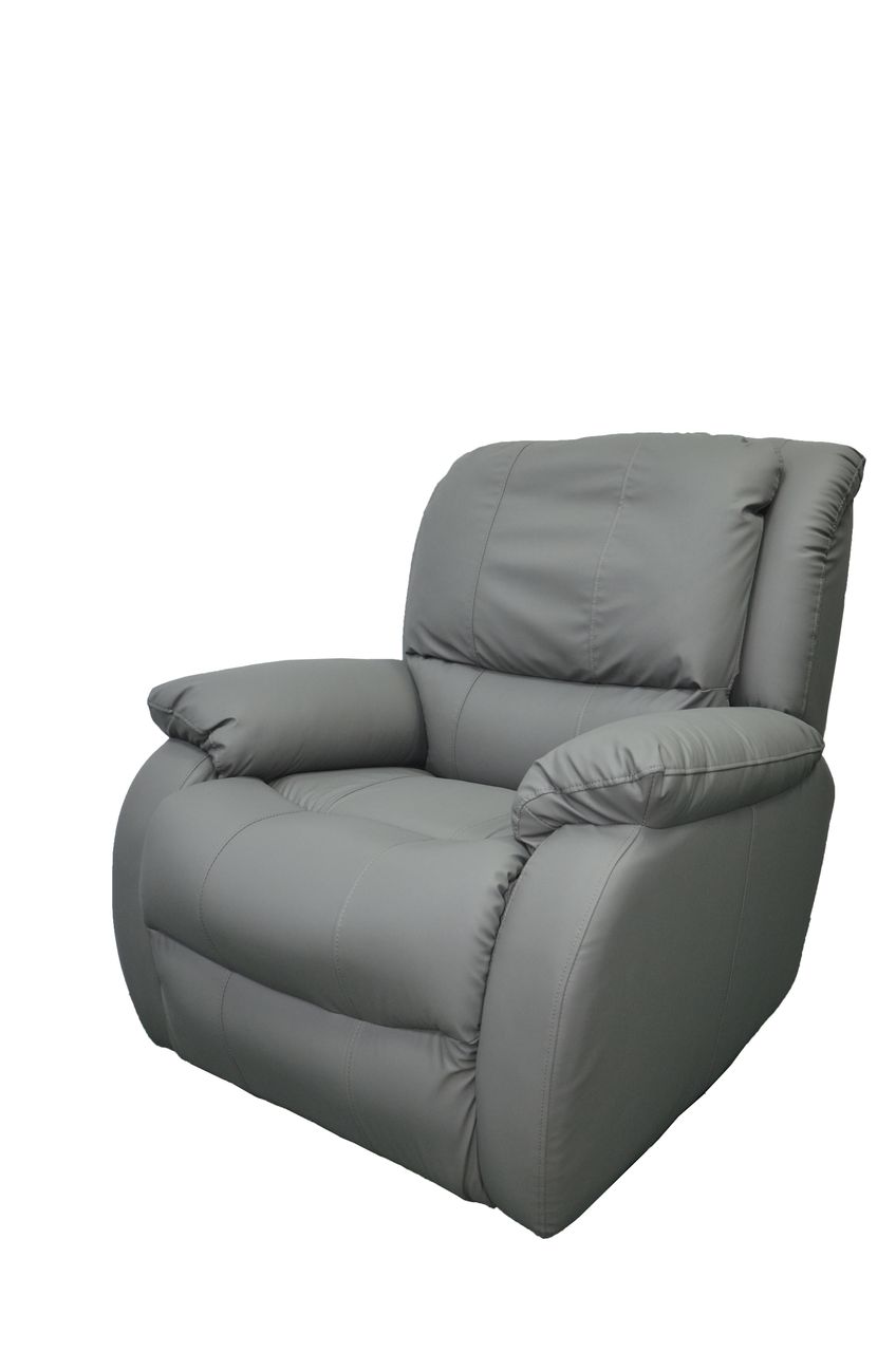 Happy Home Elektrischer Massagesessel mit Beinanhebung & verstellbare Rückenlehne HWP72-GRA