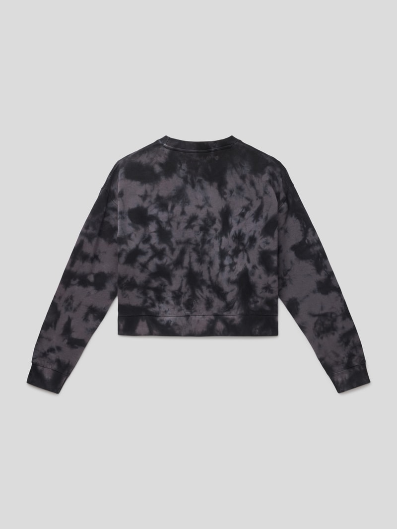 Sweatshirt mit Logo-Print Modell 'Danzara' in schwarz