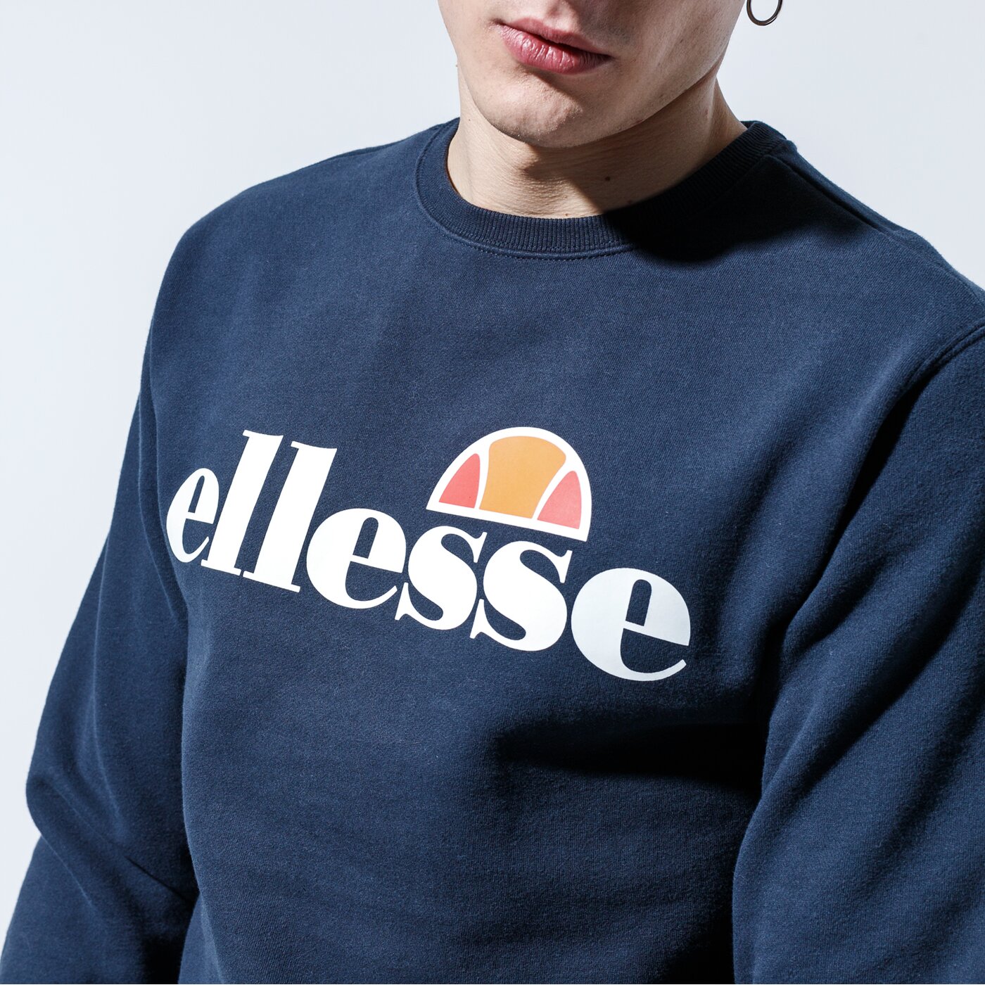 ELLESSE SWEATSHIRT SL SUCCISO NAVY Dunkelblau