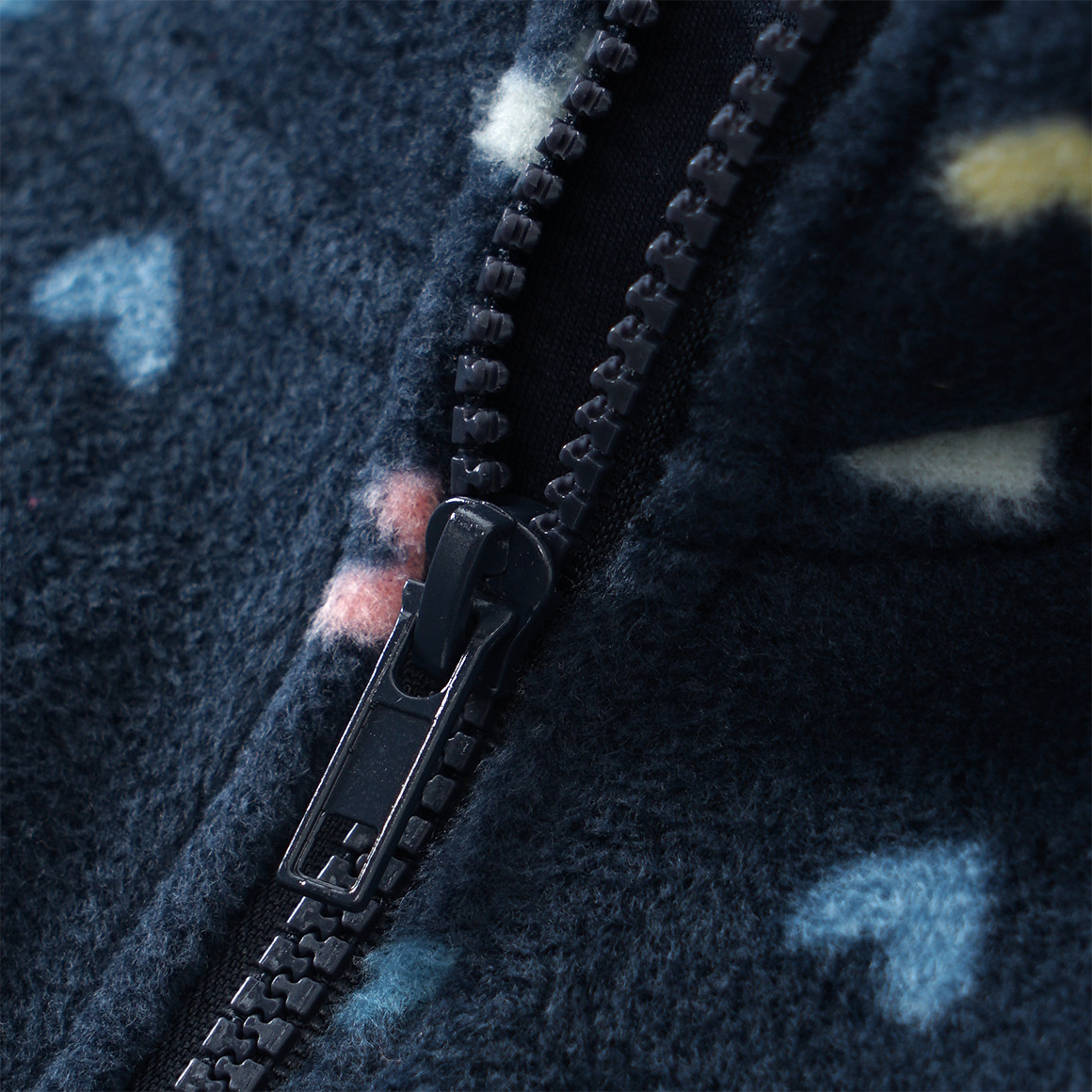 Baby Fleecejacke mit Stehkragen
