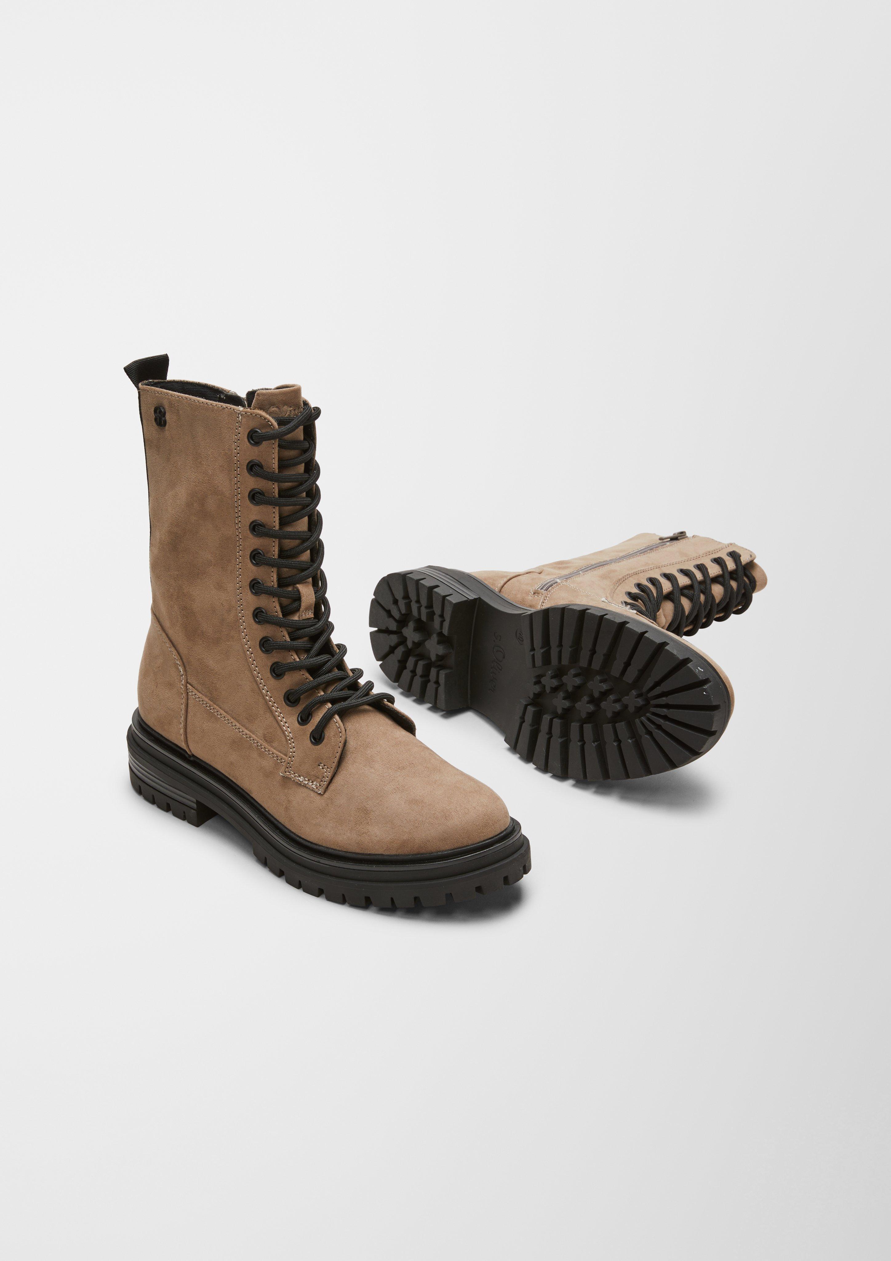 Boots aus Velours  6006565-341