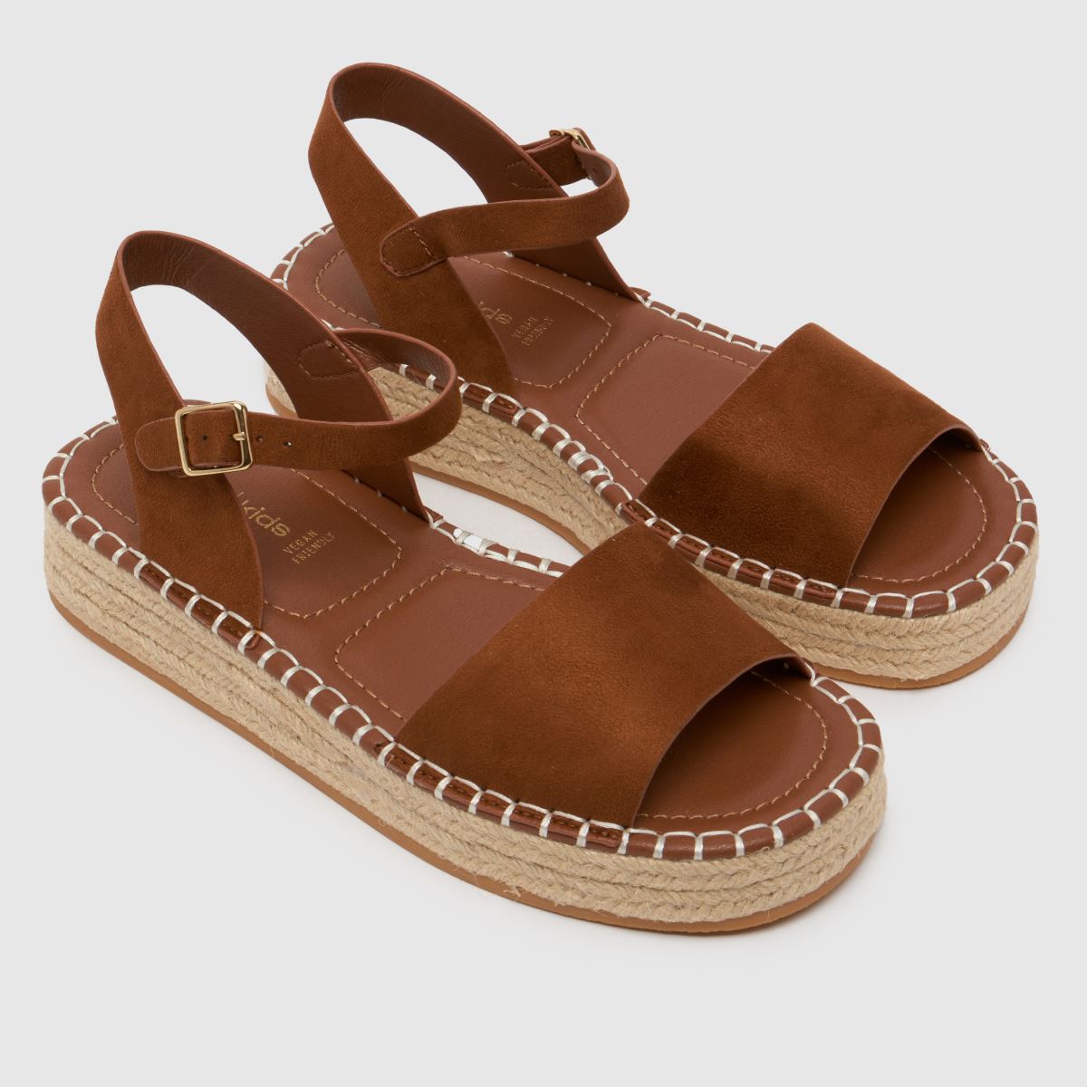 schuh barna teddie lányos ifjúsági szandál