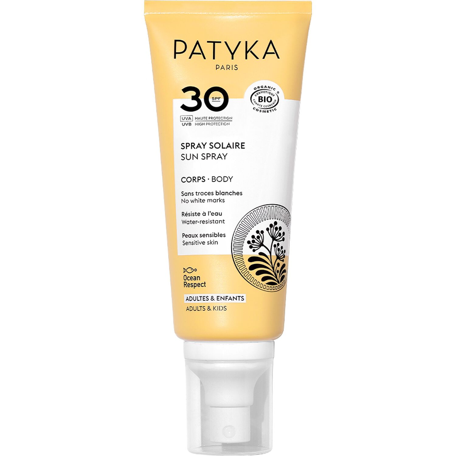 Patyka Solaire Spray Solaire Corps SPF30