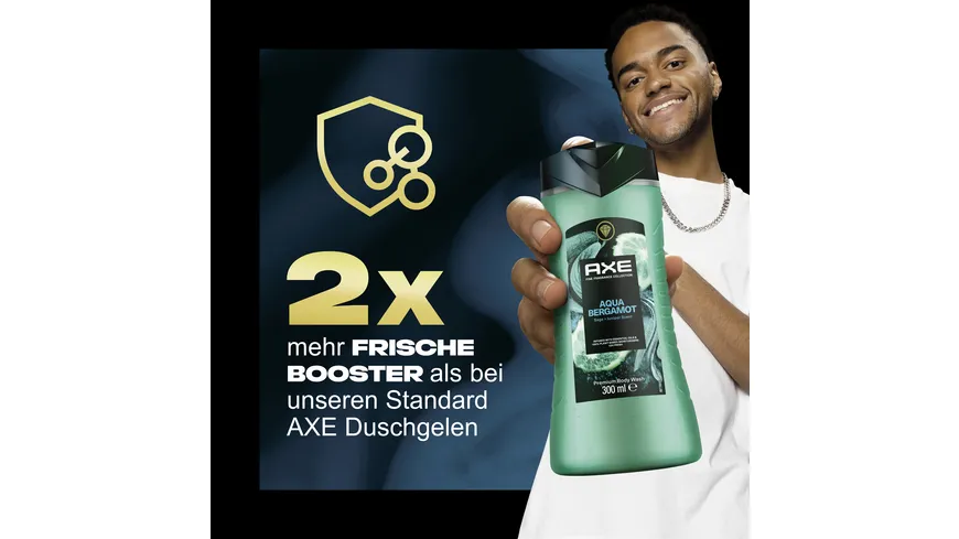 AXE Duschgel 3in1 Aqua Bergamot 300 ml