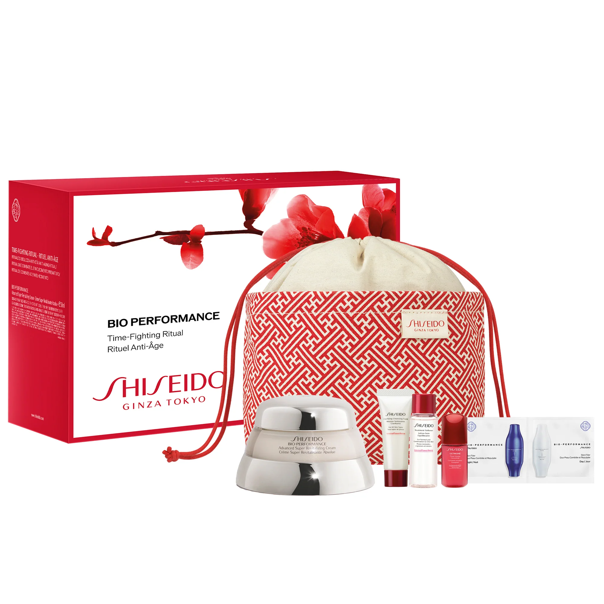 Bio-Performance-Beutelset – Anti-Falten-Set, 24-Stunden-Anti-Falten-Gesichtspflege